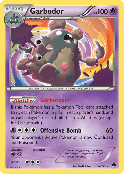 Garbodor (57/122) [XY: BREAKpoint] - for just $0.50! 