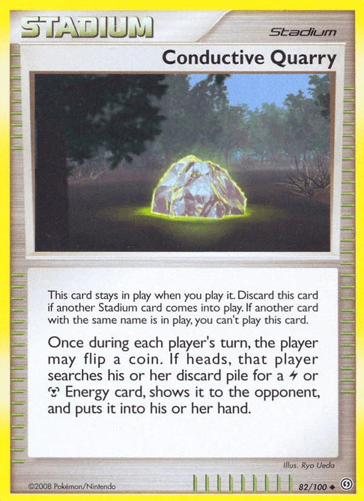 Conductive Quarry (82/100) [Diamond & Pearl: Stormfront] - for just $0.15! 