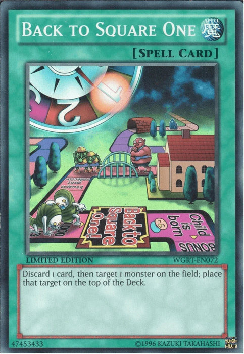 Back to Square One [WGRT-EN072] Super Rare - for just $0.10! 