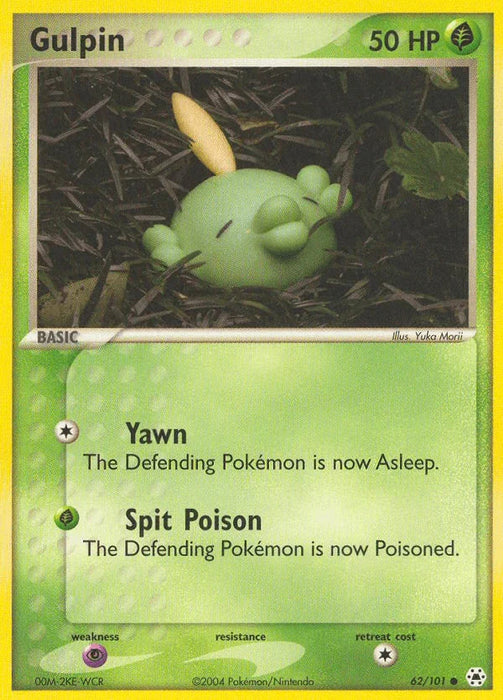 Gulpin (62/101) [EX: Hidden Legends] - for just $1.10! 