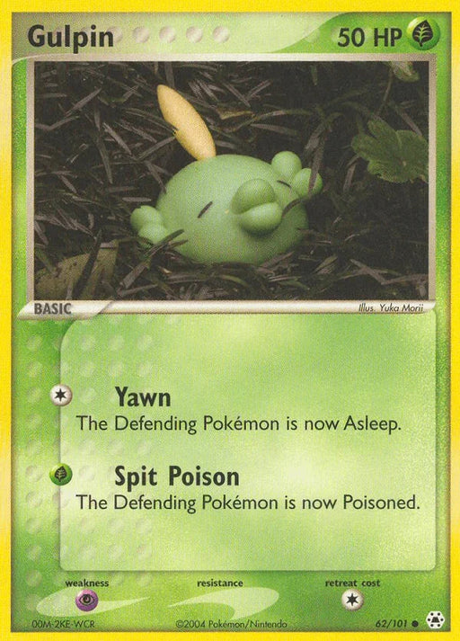 Gulpin (62/101) [EX: Hidden Legends] - for just $1.40! 