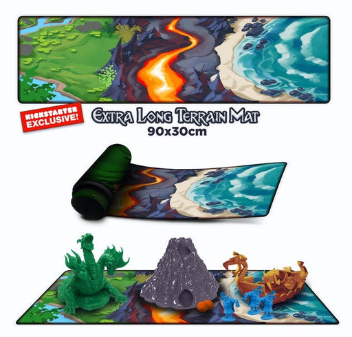 Catapult Feud: Extra Long Terrain Mat - for just $19.99! 