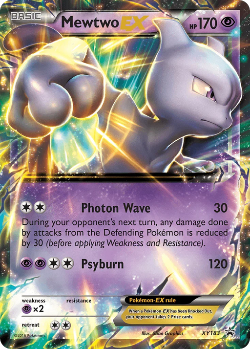 Mewtwo EX (XY183) [XY: Black Star Promos] - for just $6.15! 