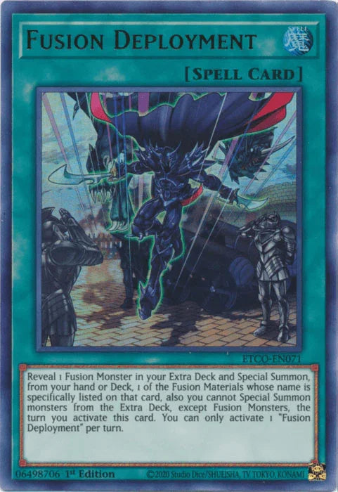 Fusion Deployment [ETCO-EN071] Ultra Rare - for just $0.45! 