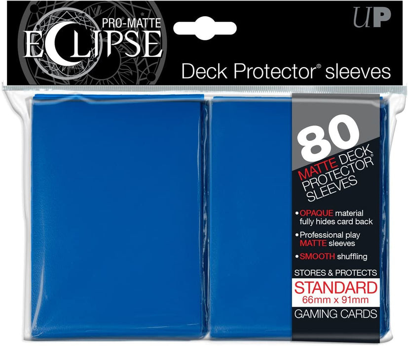 Ultra PRO: Standard 80ct Sleeves - PRO-Matte Eclipse (Blue) - Just $0! Shop now at Retro Gaming of Denver