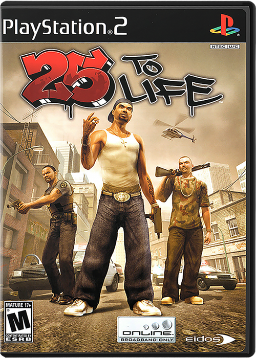 25 to Life – PlayStation 2 (PS2) - for just $18.99! 