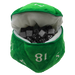 Ultra PRO: Dice Bag - Plush D20 (Green) - for just $0! 