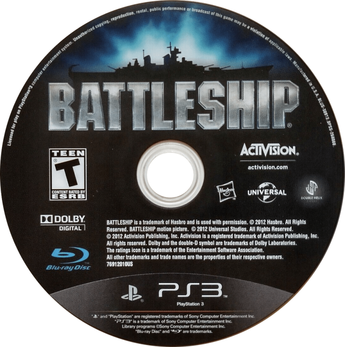 Battleship – PlayStation 3 (PS3) - for just $9.99! 