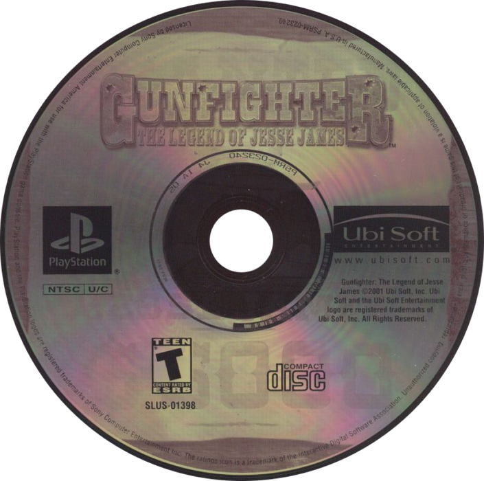 Gunfighter: The Legend of Jesse James – PlayStation 1 (PS1) - for just $0! 