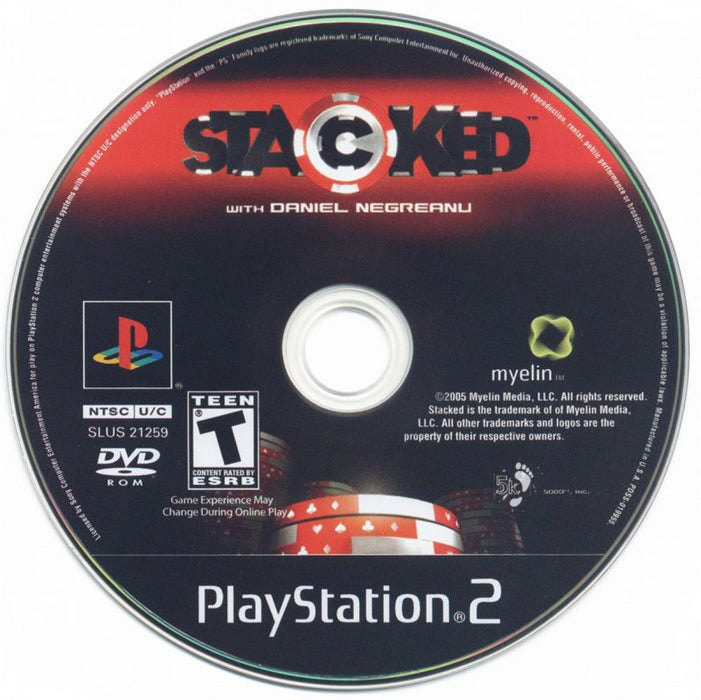 Stacked With Daniel Negreanu – PlayStation 2 (PS2) - for just $3.99! 