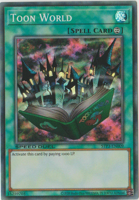 Toon World [STP3-EN009] Super Rare - for just $0.70! 