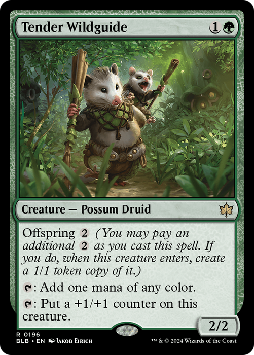 Tender Wildguide (BLB-196) - Bloomburrow - for just $0.11! 
