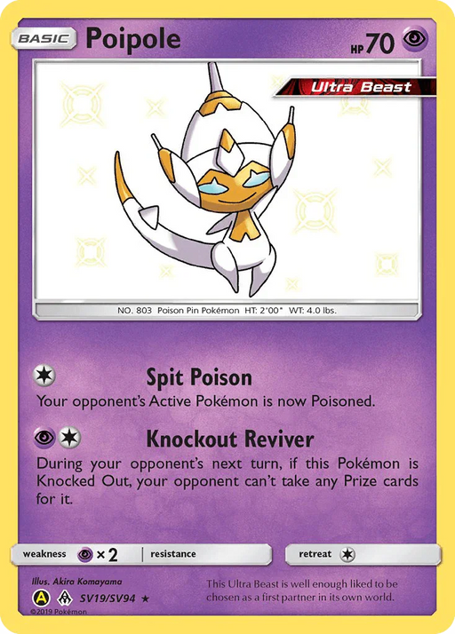 Poipole (SV19/SV94) [Sun & Moon: Hidden Fates - Shiny Vault] - for just $2.50! 