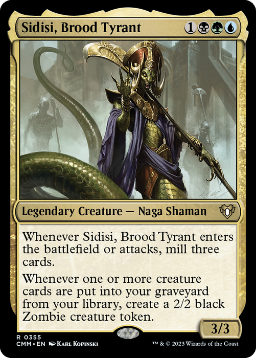 Sidisi, Brood Tyrant (CMM-355) - Commander Masters - for just $0.61! 