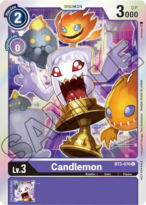 Candlemon [BT3-076] (Event Pack 1) [Release Special Booster Promos] - Just $0.09! Shop now at Retro Gaming of Denver