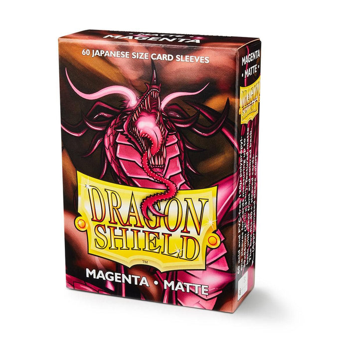 Dragon Shield: Japanese Size 60ct Sleeves - Magenta (Matte) - Just $0! Shop now at Retro Gaming of Denver