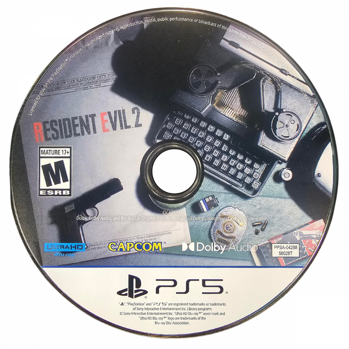 Resident Evil 2 – Playstation 5 (PS5) - for just $17.99! 