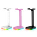 Desktop Gamer 2 In 1 RGB Headphone Stand Power Strip Desk Gaming Headset Holder With 2 USB Charging Earphone Hanger - for just $67.20! 