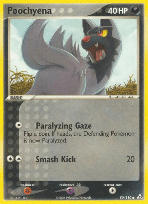 Poochyena (80/110) [EX: Holon Phantoms] - for just $0.25! 