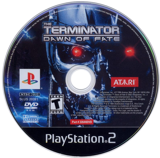 The Terminator: Dawn of Fate – PlayStation 2 (PS2) - for just $0! 