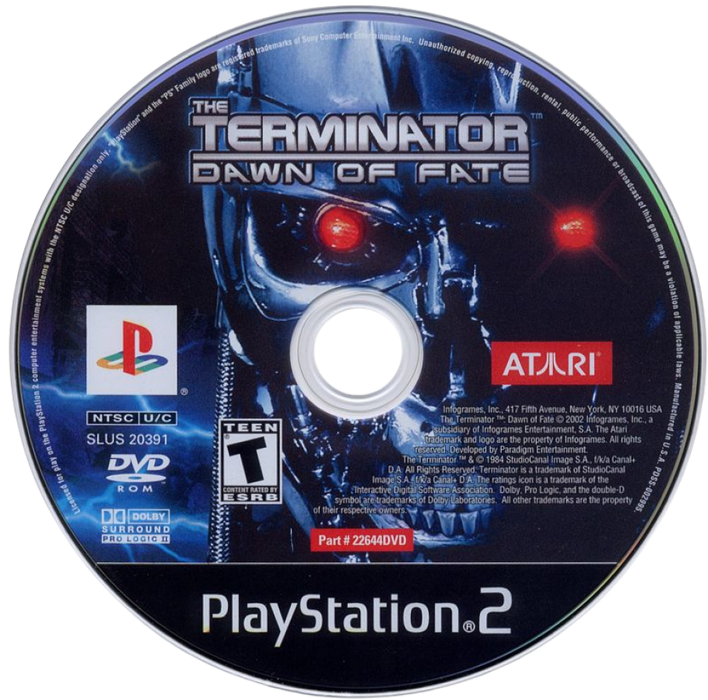 The Terminator: Dawn of Fate – PlayStation 2 (PS2) - for just $0! 