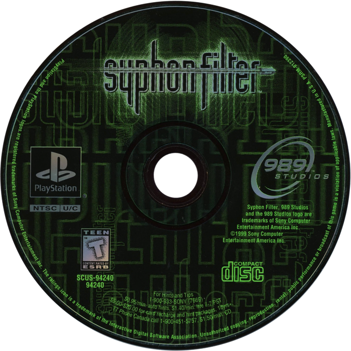Syphon Filter – PlayStation 1 (PS1) - for just $9.99! 
