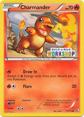 Charmander (17/113) (Build A Bear Workshop Exclusive) [Black & White: Legendary Treasures] - for just $14.15! 