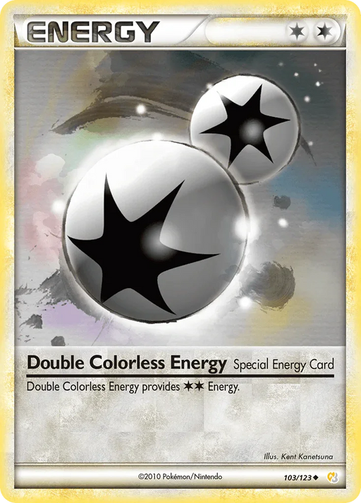 Double Colorless Energy (103/123) [HeartGold & SoulSilver: Base Set] - for just $1.90! 