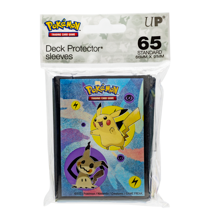 Ultra PRO: Standard 65ct Sleeves - Pokemon (Pikachu & Mimikyu) - Just $0! Shop now at Retro Gaming of Denver