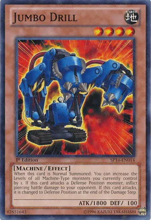Jumbo Drill [SP14-EN014] Starfoil Rare - for just $0.10! 