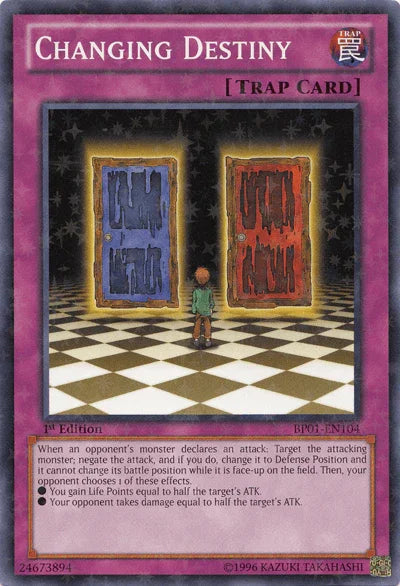 Changing Destiny [BP01-EN104] Starfoil Rare - for just $0.10! 