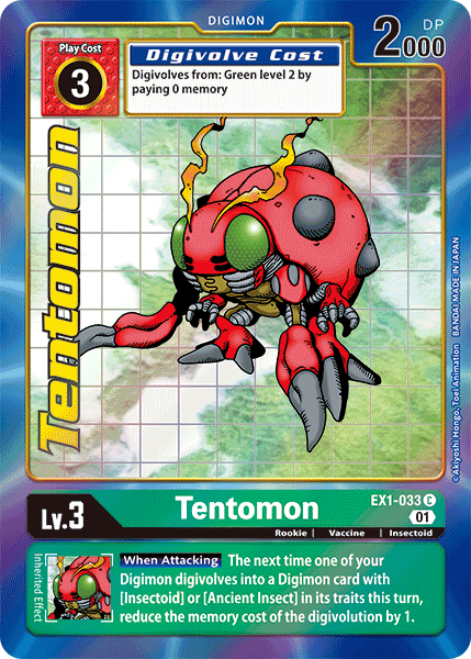 Tentomon [EX1-033] (Alternate Art) [Classic Collection] - Just $0.90! Shop now at Retro Gaming of Denver