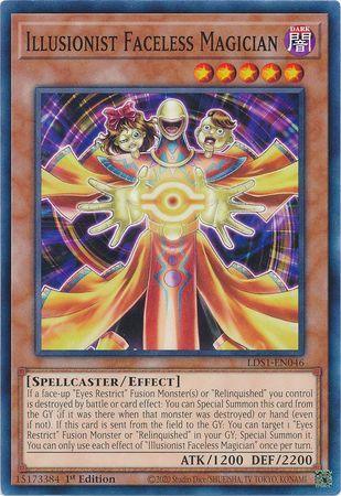 Illusionist Faceless Magician [LDS1-EN046] Common - for just $0.20! 