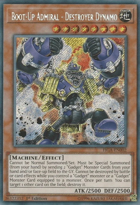 Boot-Up Admiral - Destroyer Dynamo [FIGA-EN002] Secret Rare - for just $0.20! 