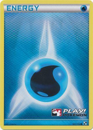 Water Energy (107/114) (Play Pokemon Promo) [Black & White: Base Set] - for just $1.90! 