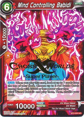 Mind Controlling Babidi (Super Player Stamped) (BT2-022) [Tournament Promotion Cards] - for just $0.50! 
