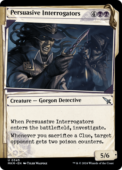 Persuasive Interrogators (MKM-345) - Murders at Karlov Manor: (Showcase) - for just $0.01! 