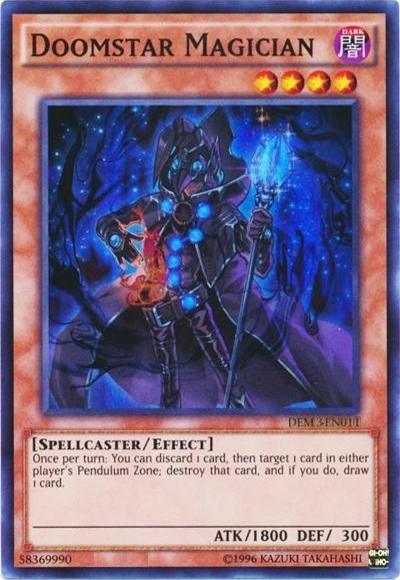 Doomstar Magician [DEM3-EN011] Common - for just $3.10! 