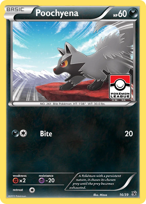 Poochyena (16/39) [XY: Kalos Starter Set] - for just $0.30! 
