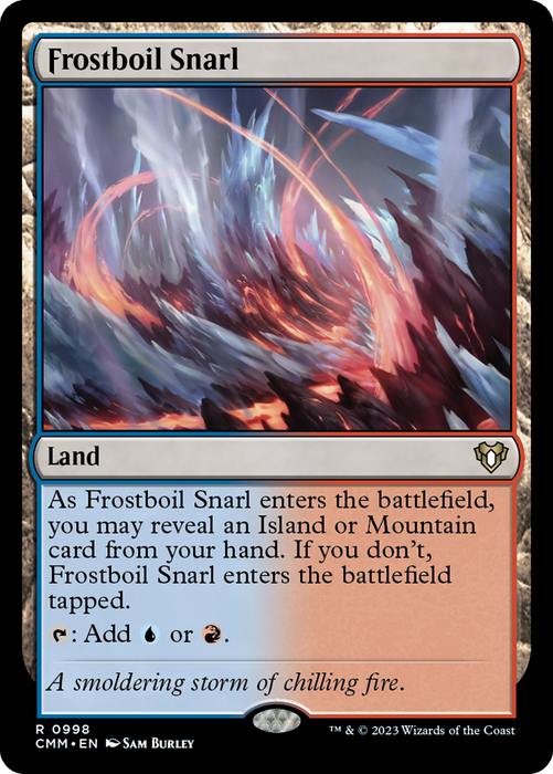 Frostboil Snarl (CMM-998) - Commander Masters - for just $0.10! 