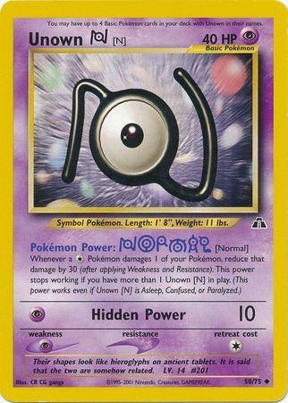Unown [N] (50/75) [Neo Discovery Unlimited] - for just $0.70! 