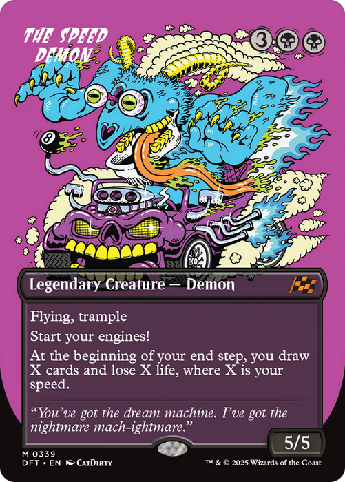 The Speed Demon (DFT-339) - Aetherdrift (Borderless) - for just $0.37! 