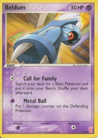 Beldum (1/12) [EX: Trainer Kit 2 - Plusle] - for just $0.20! 