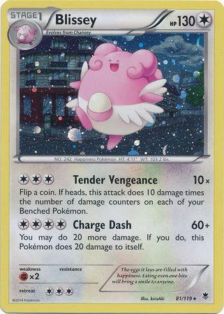Blissey (81/119) (Cosmos Holo) [XY: Phantom Forces] - for just $0.35! 