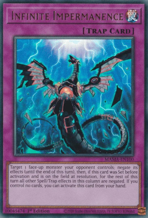 Infinite Impermanence [MAMA-EN100] Ultra Rare - for just $1.05! 