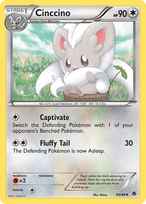 Cinccino (85/98) [Black & White: Emerging Powers] - for just $0.25! 