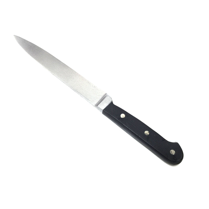 NewRuleFX Brand Plastic Long Bladed Kitchen Knife Prop - SILVER and BLACK - for just $52! 
