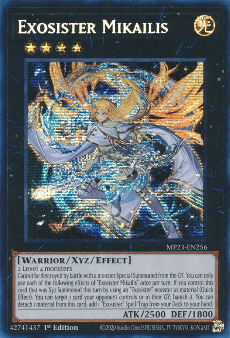 Exosister Mikailis [MP23-EN256] Prismatic Secret Rare - for just $0.70! 