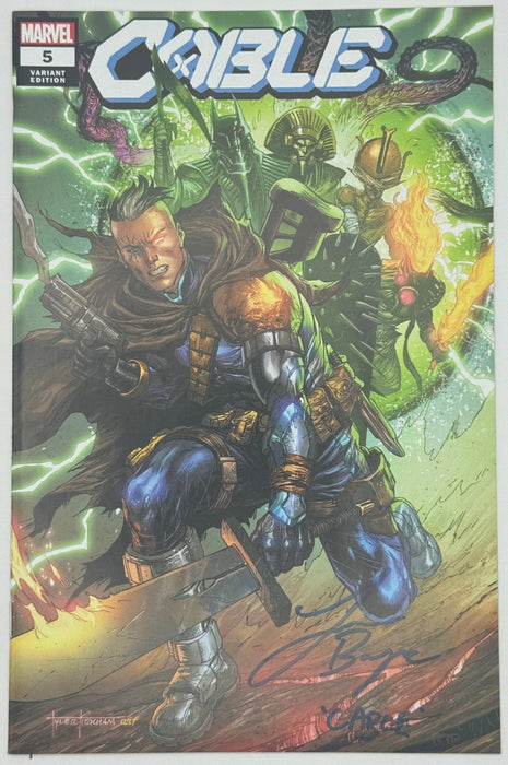 [Signed by Lawerence Bayne] Cable #5 Unknown Comics Tyler Kirkham Exclusive Var [IN STOCK] - for just $60! 