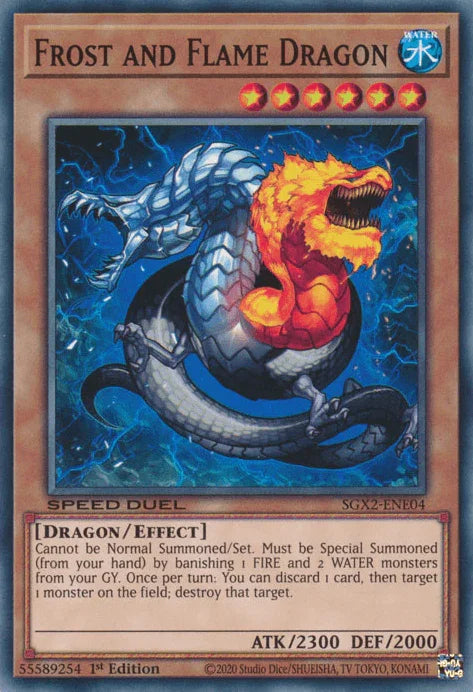 Frost and Flame Dragon [SGX2-ENE04] Common - for just $0.10! 